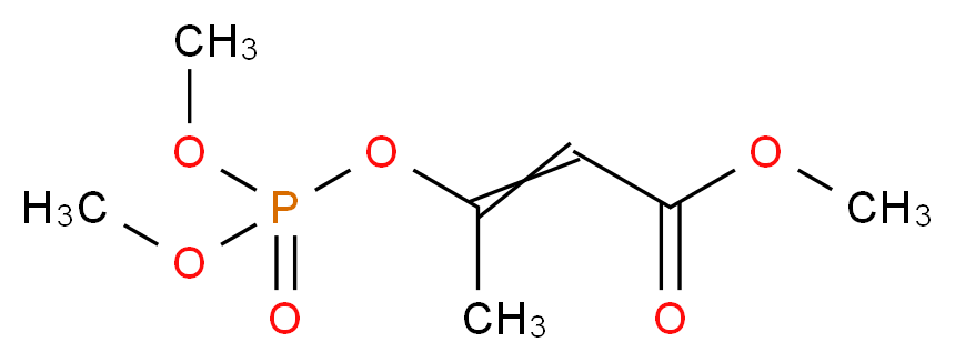 2-CARBOMETHOXY-1-METHYLVINYLDIMETHYL PHOSPHATE_Molecular_structure_CAS_7786-34-7)