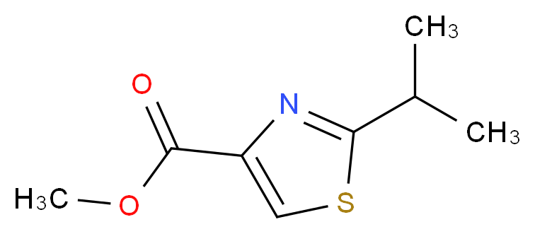 Methyl 2-isopropylthiazole-4-carboxylate_Molecular_structure_CAS_336193-96-5)