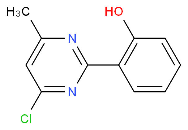 2-(4-chloro-6-methylpyrimidin-2-yl)phenol_Molecular_structure_CAS_172902-25-9)