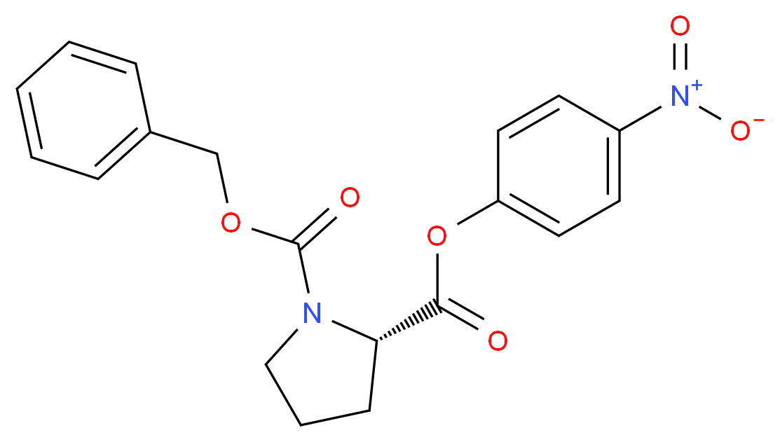N-CBZ-L-PROLINE-p-NITROPHENYL ESTER_Molecular_structure_CAS_3304-59-4)