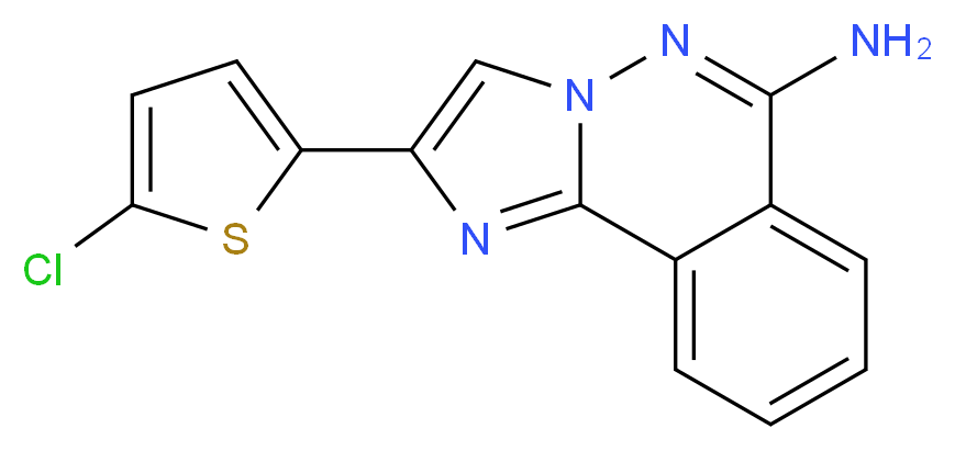 2-(5-Chloro-thiophen-2-yl)-imidazo[2,1-a]phthalazin-6-ylamine_Molecular_structure_CAS_)