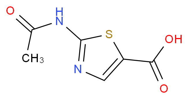 2-(acetylamino)-1,3-thiazole-5-carboxylic acid_Molecular_structure_CAS_1170060-19-1)