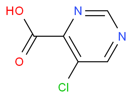 5-chloropyrimidine-4-carboxylic acid_Molecular_structure_CAS_)
