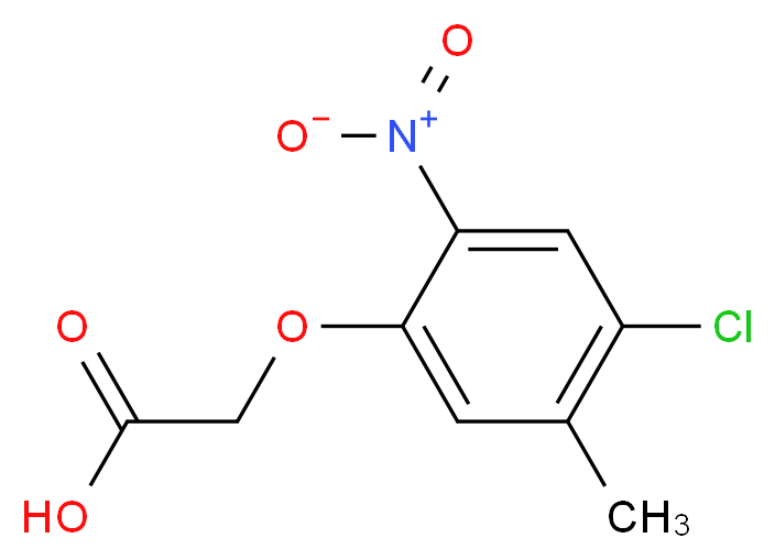(4-chloro-5-methyl-2-nitrophenoxy)acetic acid_Molecular_structure_CAS_416885-45-5)