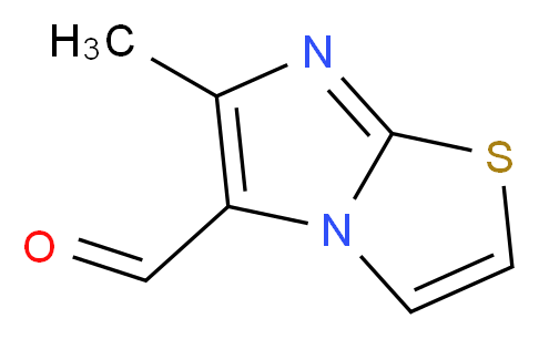 6-Methyl-imidazo[2,1-b]thiazole-5-carbaldehyde_Molecular_structure_CAS_75001-31-9)