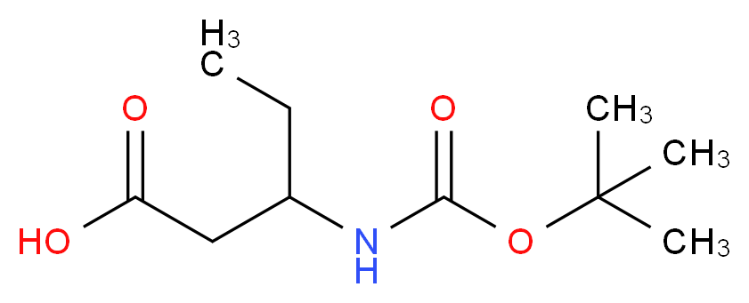 3-TERT-BUTOXYCARBONYLAMINO-PENTANOIC ACID_Molecular_structure_CAS_557091-78-8)