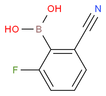 2-CYANO-6-FLUOROPHENYLBORONIC ACID_Molecular_structure_CAS_656235-44-8)