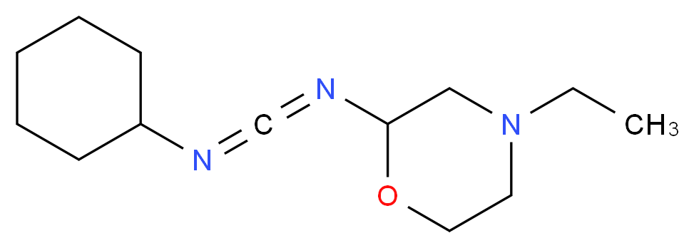 1-CYCLOHEXYL-3-(2-MORPHOLINYL-4-ETHYL)CARBODIIMIDE (ME-P-TOL. SULFONATE)_Molecular_structure_CAS_)