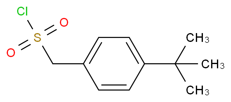 [4-(tert-butyl)phenyl]methanesulfonyl chloride_Molecular_structure_CAS_519056-61-2)