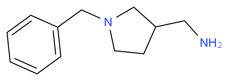 C-(1-Benzyl-pyrrolidin-3-yl)-methylamine_Molecular_structure_CAS_93138-61-5)