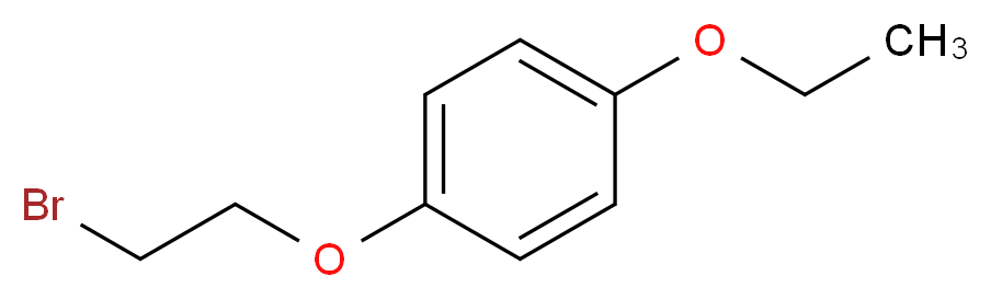 1-(2-Bromo-ethoxy)-4-ethoxy-benzene_Molecular_structure_CAS_)