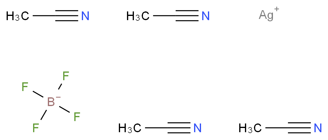 Tetrakis(acetonitrile)silver(I) tetrafluoroborate_Molecular_structure_CAS_93556-88-8)