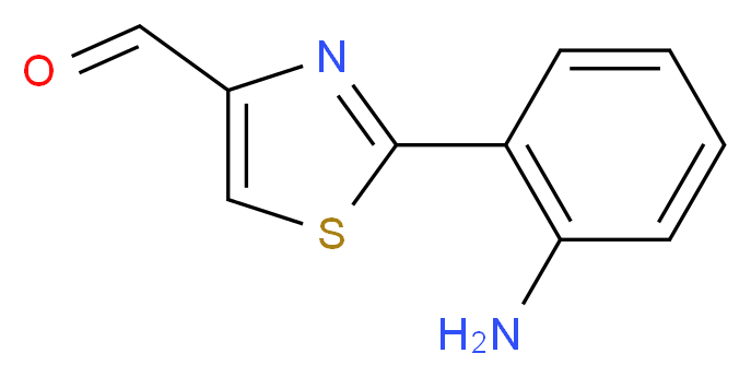 2-(2-AMINO-PHENYL)-THIAZOLE-4-CARBALDEHYDE_Molecular_structure_CAS_885279-31-2)