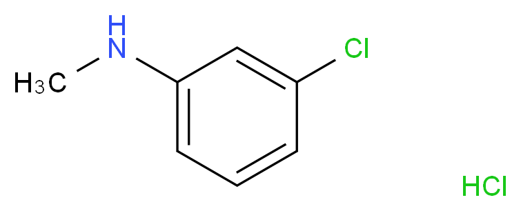 3-Chloro-N-methylaniline hydrochloride_Molecular_structure_CAS_152428-07-4)