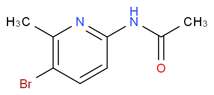 2-Acetylamino-5-bromo-6-methylpyridine_Molecular_structure_CAS_142404-84-0)