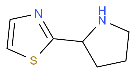 2-(2-Pyrrolidinyl)thiazole_Molecular_structure_CAS_524674-17-7)