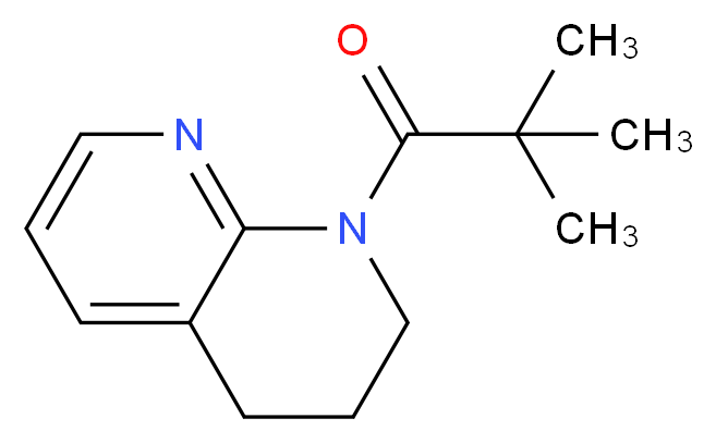 1-(3,4-Dihydro-2H-[1,8]naphthyridin-1-yl)-2,2-dimethyl-propan-1-one_Molecular_structure_CAS_824429-54-1)