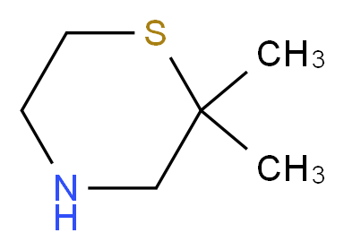 2,2-dimethylthiomorpholine_Molecular_structure_CAS_)