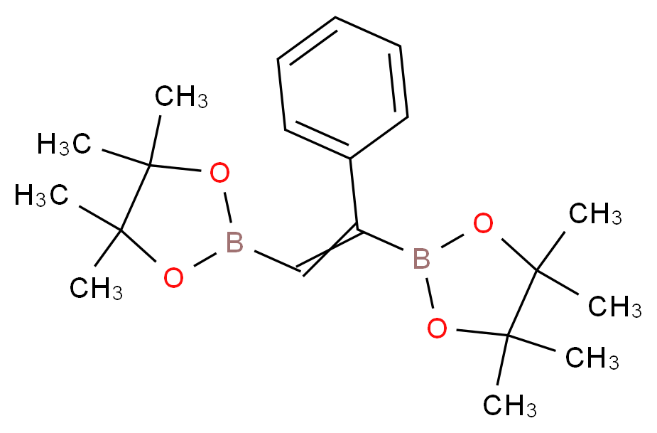 (E)-Phenyl-1,2-ethylenediboronic acid bis(pinacol) ester_Molecular_structure_CAS_173603-23-1)