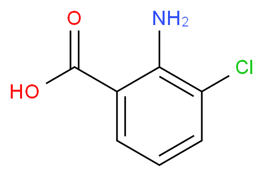 2-Amino-3-chlorobenzoic acid_Molecular_structure_CAS_6388-47-2)