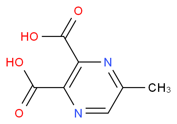 5-Methylpyrazine-2,3-dicarboxylic acid_Molecular_structure_CAS_5521-60-8)