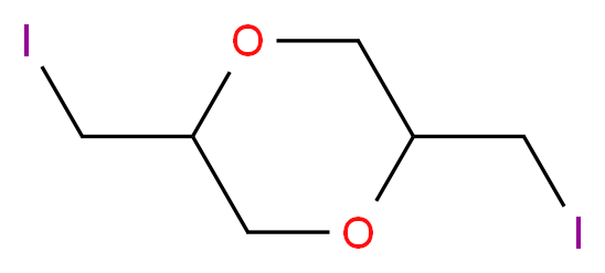 Bis(2,5-iodomethyl)dioxane(Mixture of Diastereomers)_Molecular_structure_CAS_101084-46-2)