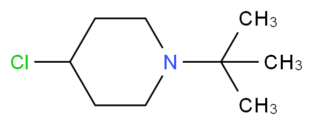 1-TERT-BUTYL-4-CHLORO-PIPERIDINE_Molecular_structure_CAS_5570-81-0)
