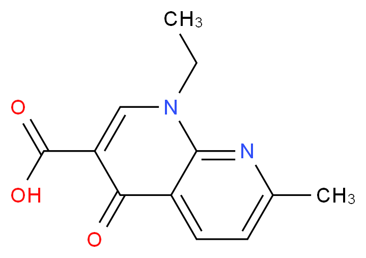 Nalidixic acid_Molecular_structure_CAS_389-08-2)
