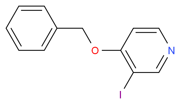 4-(Benzyloxy)-3-iodopyridine_Molecular_structure_CAS_)