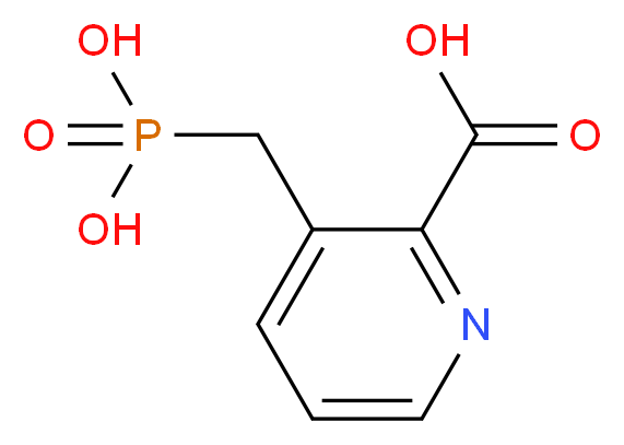 3-(Phosphonomethyl)Pyridine-2-Carboxylic Acid_Molecular_structure_CAS_)