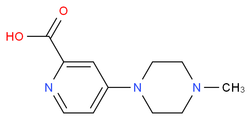4-(4-methylpiperazin-1-yl)pyridine-2-carboxylic acid_Molecular_structure_CAS_914637-18-6)