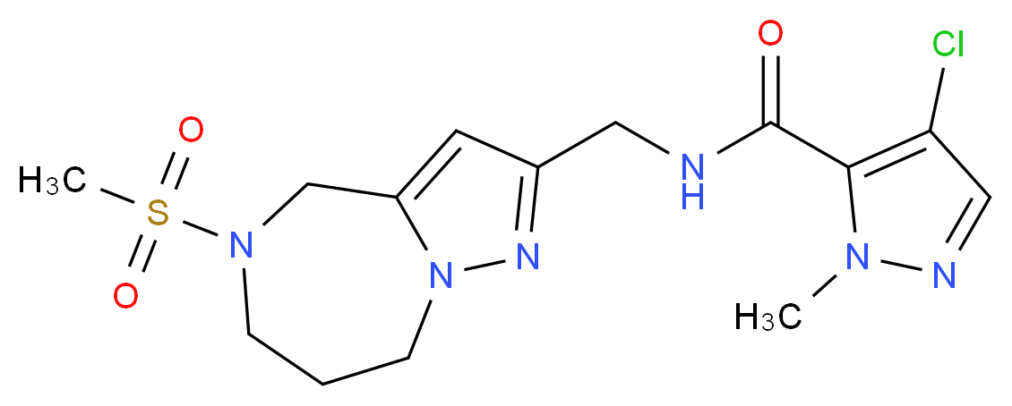  molecular structure