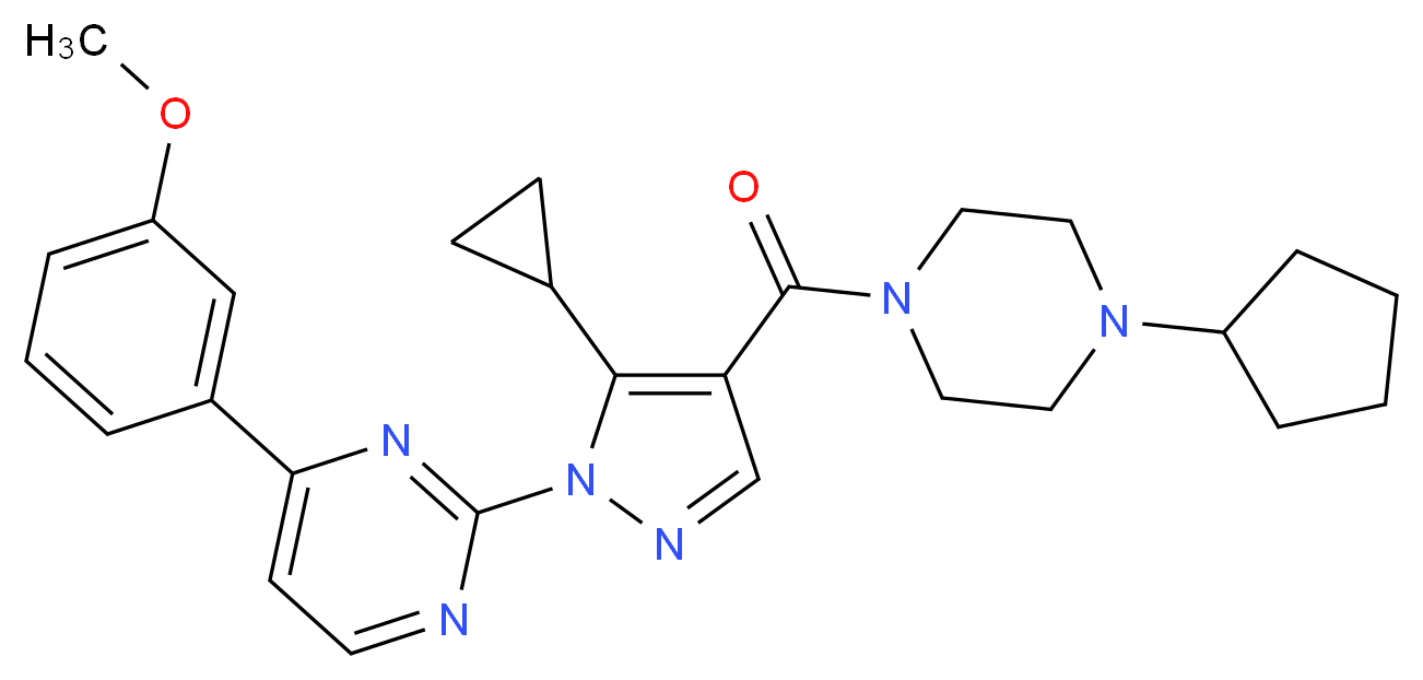  molecular structure
