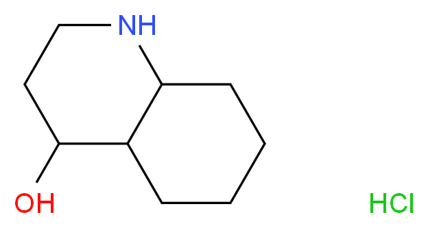 Decahydro-quinolin-4-ol hydrochloride_Molecular_structure_CAS_)