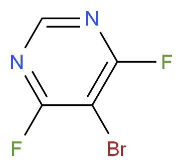 5-Bromo-4,6-difluoropyrimidine_Molecular_structure_CAS_946681-88-5)