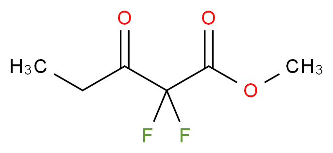 Methyl 2,2-difluoro-3-oxopentanoate_Molecular_structure_CAS_196202-01-4)