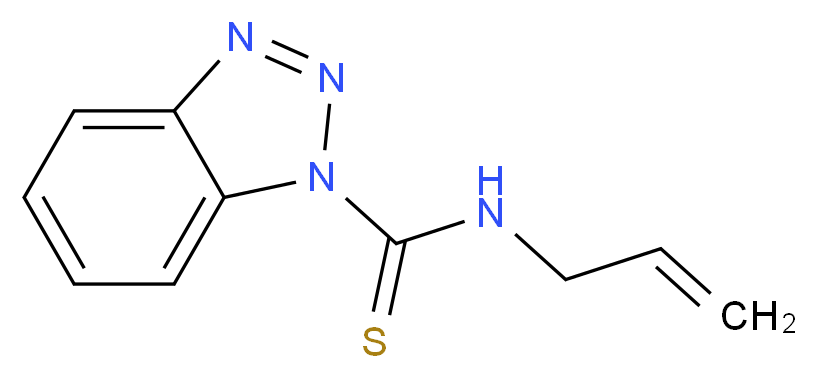 N-Allyl-1H-1,2,3-benzotriazole-1-carbothioamide_Molecular_structure_CAS_)