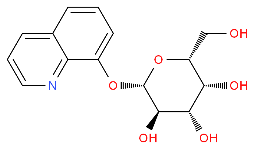 8-Hydroxyquinoline β-D-galactopyranoside_Molecular_structure_CAS_113079-84-8)