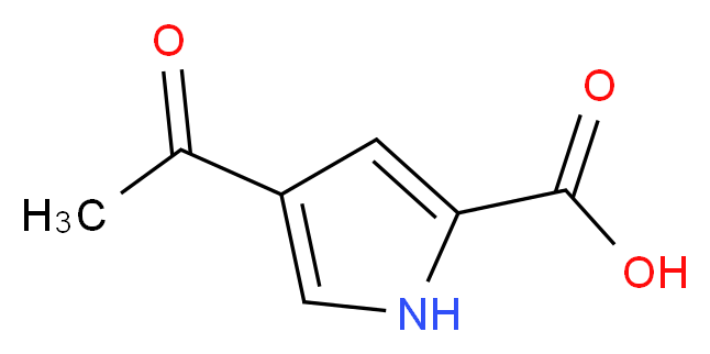 4-Acetyl-1H-pyrrole-2-carboxylic acid_Molecular_structure_CAS_16168-93-7)