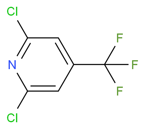 2,6-Dichloro-4-(trifluoromethyl)pyridine_Molecular_structure_CAS_39890-98-7)