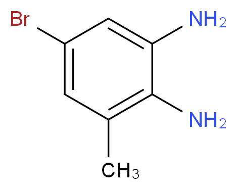 5-Bromo-3-methyl-1,2-benzenediamine_Molecular_structure_CAS_76153-06-5)