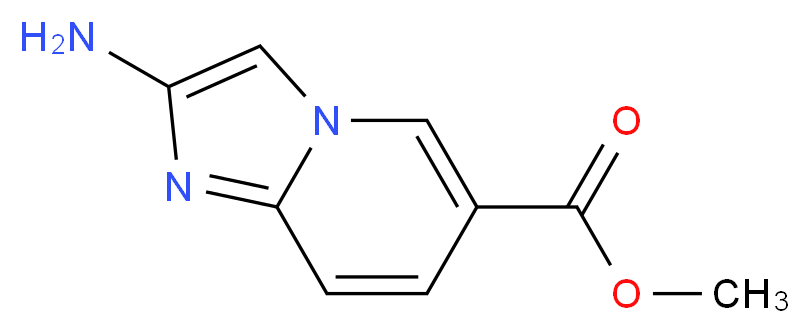 methyl 2-aminoimidazo[1,2-a]pyridine-6-carboxylate_Molecular_structure_CAS_885272-05-9)
