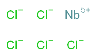 Niobium(V) chloride, Puratronic&reg;_Molecular_structure_CAS_10026-12-7)