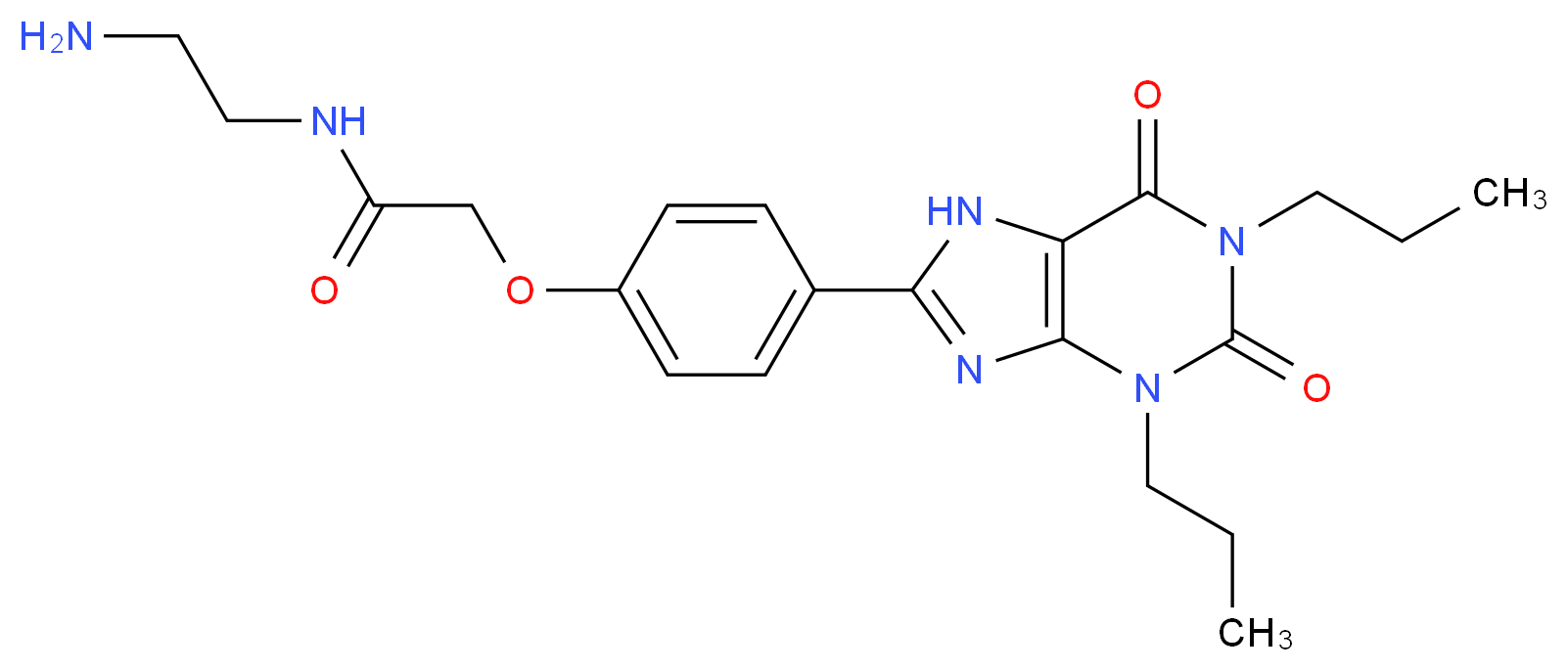 Xanthine amine congener_Molecular_structure_CAS_96865-92-8)