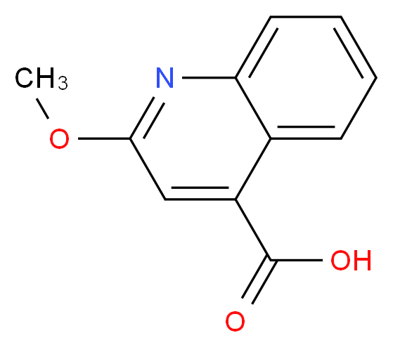 2-methoxyquinoline-4-carboxylic acid_Molecular_structure_CAS_10222-62-5)
