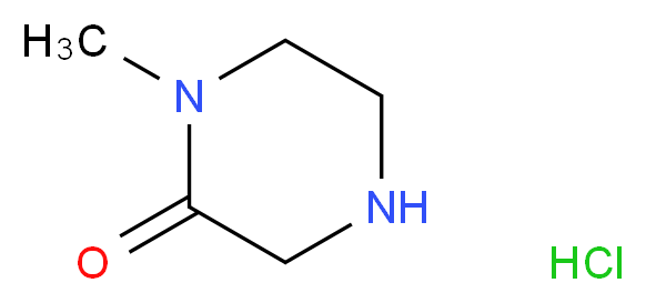 1-methylpiperazin-2-one hydrochloride_Molecular_structure_CAS_109384-27-2)