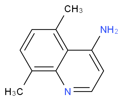 4-AMINO-5,8-DIMETHYLQUINOLINE_Molecular_structure_CAS_948292-74-8)