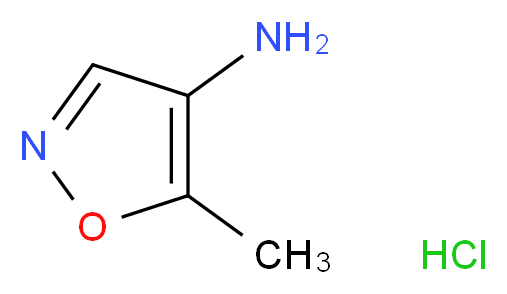 5-methyl-1,2-oxazol-4-amine hydrochloride_Molecular_structure_CAS_)