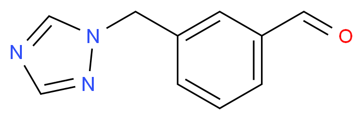 3-(1H-1,2,4-Triazol-1-ylmethyl)benzaldehyde 97%_Molecular_structure_CAS_876316-30-2)
