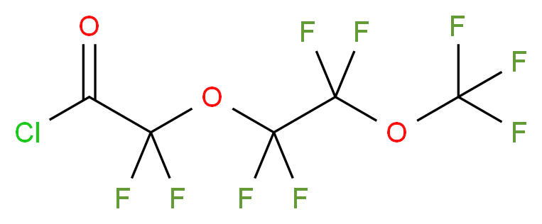 Nonafluoro-3,6-dioxaheptanoyl chloride 97%_Molecular_structure_CAS_)